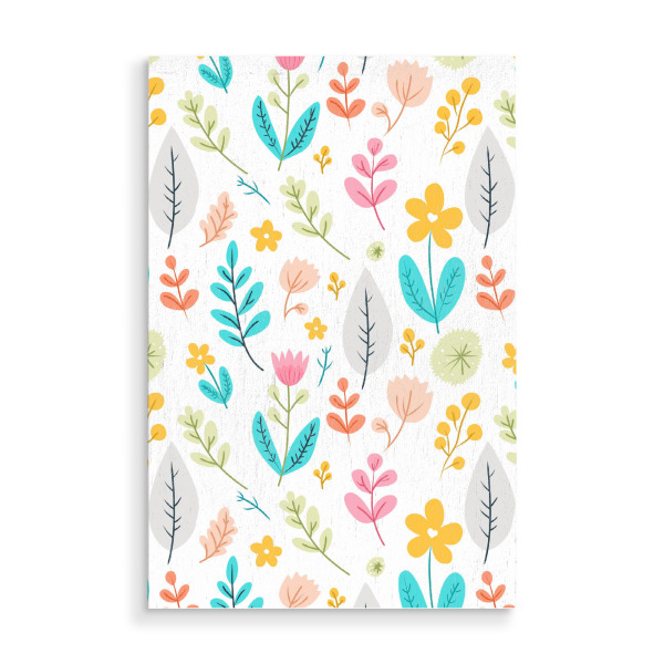 Holzbild "Blühende Botanische" artboxONE - Floral