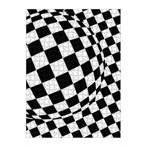 Puzzle Ravensburger "Chessboard" artboxONE - Abstrakt