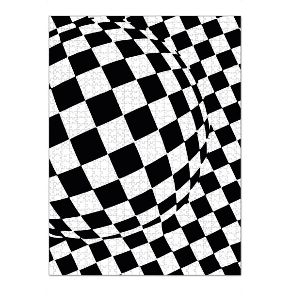 Puzzle Ravensburger "Chessboard" artboxONE - Abstrakt
