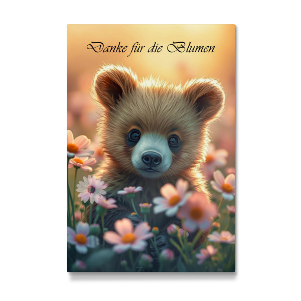 Galerie-Print "Vielen Dank für die Blumen" 30x20 cm artboxONE