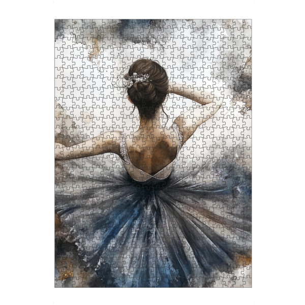 Puzzle Ravensburger "Balletttänzer a" artboxONE - Menschen - Balletttänzer,Tänzerin,Ballett,Ballerina,Malerei - Bild balletttänzer
