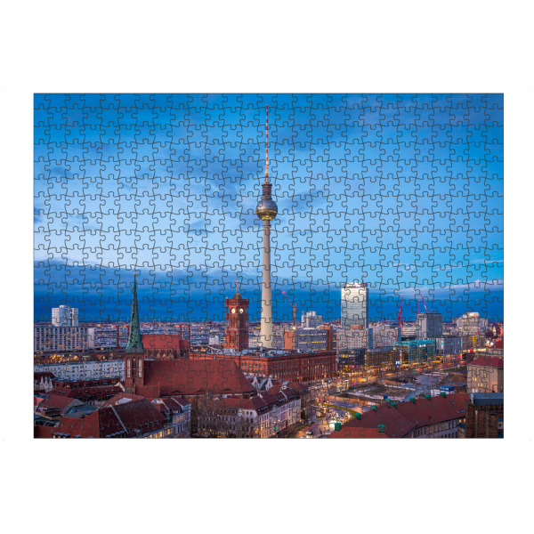 Puzzle Ravensburger "Blaue Stunde in Berlin" artboxONE - Städte / Berlin,Architektur