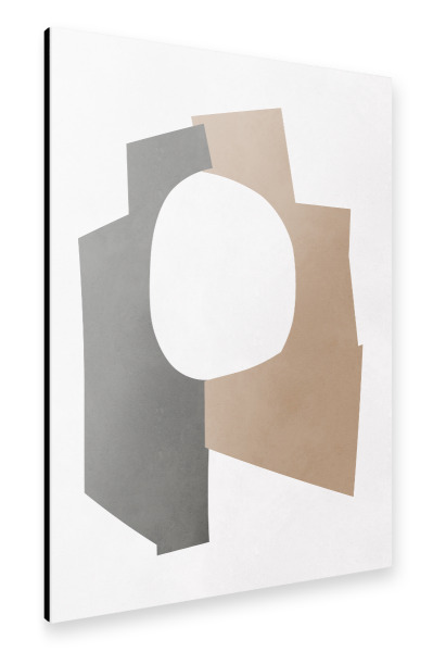 Alu-Dibond "Zwei Teile" 75x50 cm artboxONE