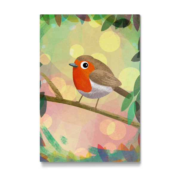 Galerie-Print "Glücksbote Robin" 30x20 cm artboxONE