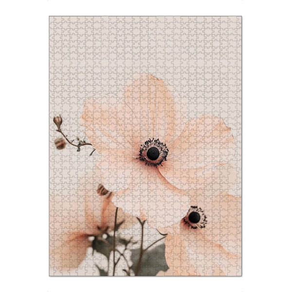 Puzzle Ravensburger "Zarte Mohnblumen" artboxONE - Natur,Floral