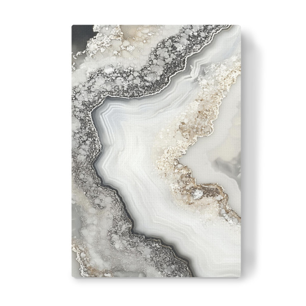Leinwandbild "Elegantes Drusen-Design" artboxONE - Natur,Abstrakt,Marmor
