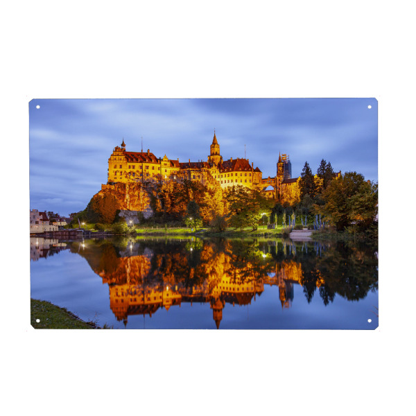 Metall Poster "Schloss Sigmaringen" artboxONE - Städte,Reise,Architektur