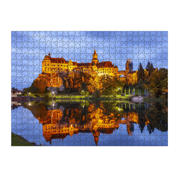 Puzzle Ravensburger "Schloss Sigmaringen" artboxONE - Städte,Reise,Architektur