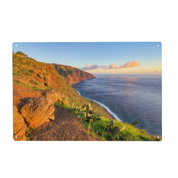 Metall Poster "Ponta do Pargo auf Madeira" artboxONE - Natur,Reise,Reise / Länder