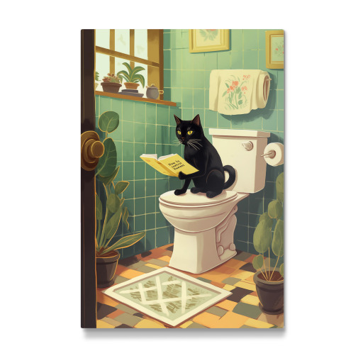 Toilet Cat