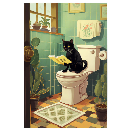 Toilet Cat