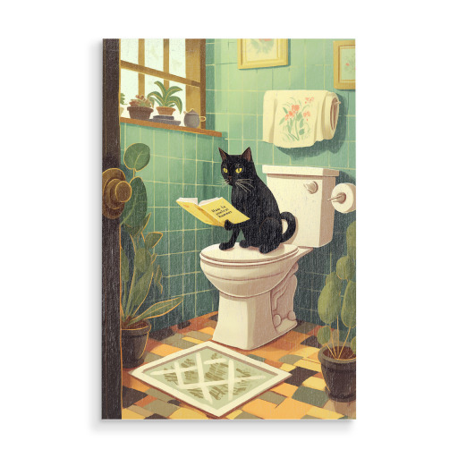 Toilet Cat