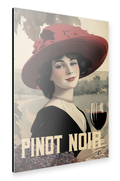 Alu-Dibond "Pinot Noir" 30x20 cm artboxONE