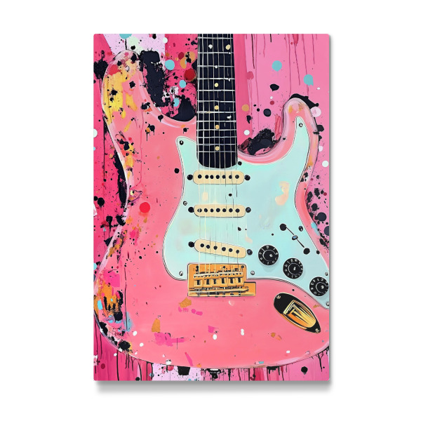 Galerie-Print "Guitar Music Instrument Art w" 30x20 cm artboxONE