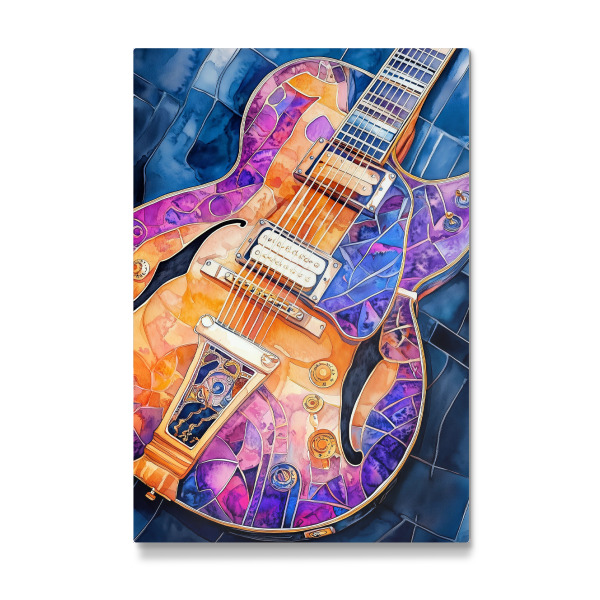 Galerie-Print "Guitar Music Instrument Art K" 75x50 cm artboxONE