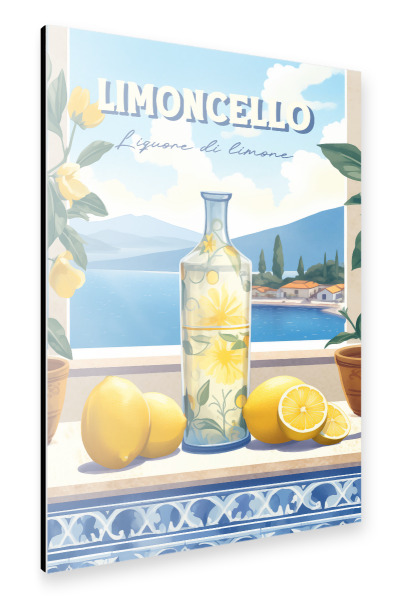 Alu-Dibond "Limoncello" 30x20 cm artboxONE