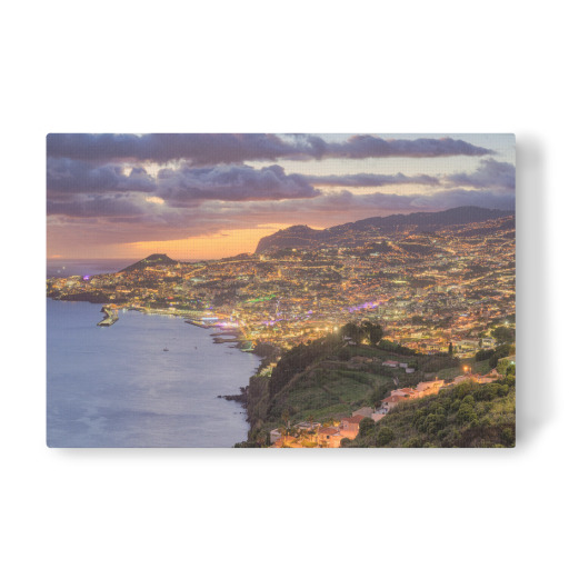Madeira - Funchal am Abend Madeira - Funchal am Abend