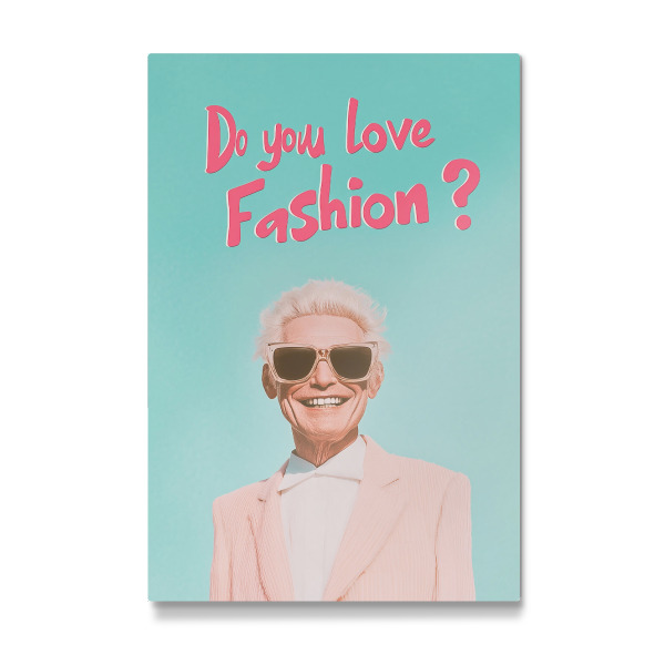 Galerie-Print "Fashion Granpa" 75x50 cm artboxONE