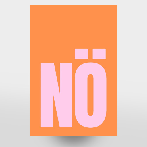 NÖ - orange/rosa