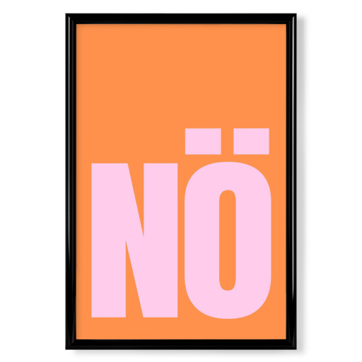 NÖ - orange/rosa