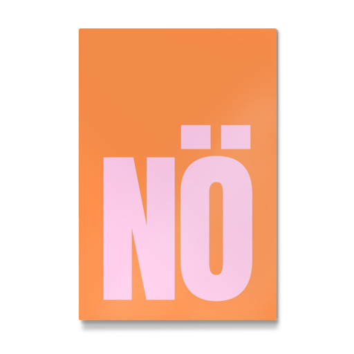 NÖ - orange/rosa