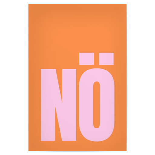 NÖ - orange/rosa