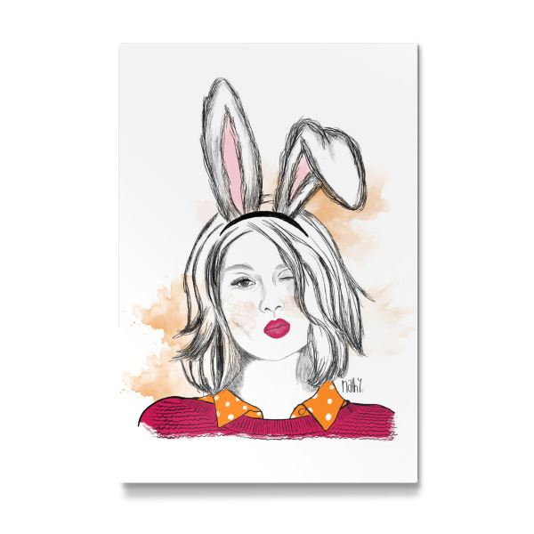 Galerie-Print "Happy easter bunny" 30x20 cm artboxONE