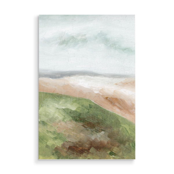 Holzbild "Misty Field" artboxONE - Natur,Reise,Abstrakt