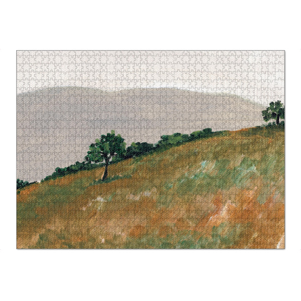 Puzzle Ravensburger "Hilly scape art" artboxONE - Natur,Reise,Abstrakt