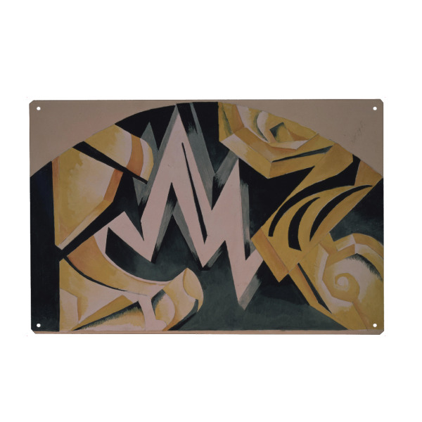 Metall Poster "Staatliche Tretjakow-Galerie" artboxONE - Abstrakt