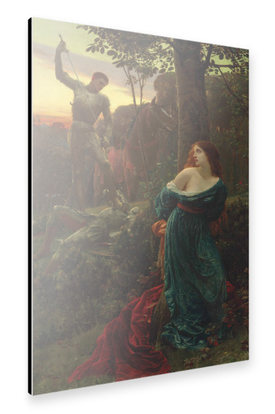 Alu-Dibond "Chivalry" 75x50 cm artboxONE