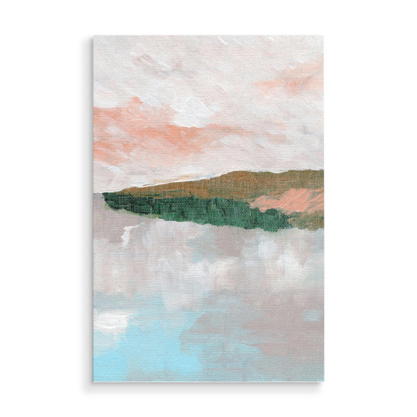 Holzbild "Abstract seaside" artboxONE - Natur,Abstrakt