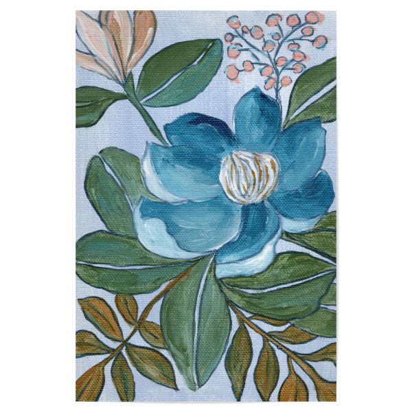 Poster 30x20 cm "Blue Blossom beauty" artboxONE - Floral,Für Mama