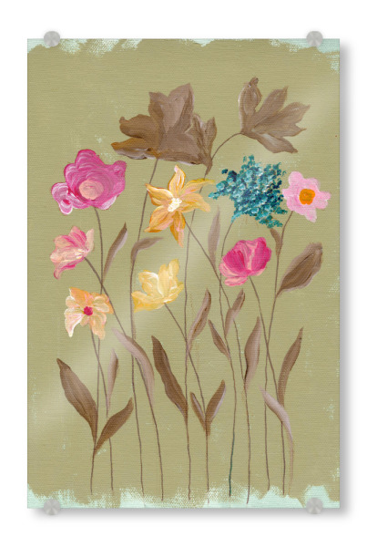 Acrylglasbild "Blush in Bloom ll" artboxONE - Floral,Für Mama