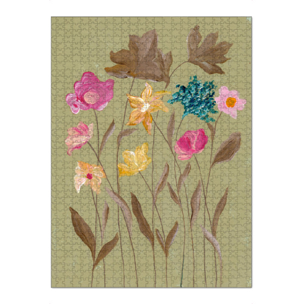Puzzle Ravensburger "Blush in Bloom ll" artboxONE - Floral,Für Mama