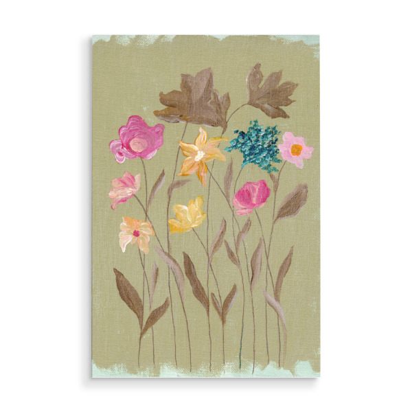Holzbild "Blush in Bloom ll" artboxONE - Floral,Für Mama