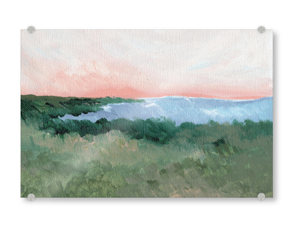 Acrylglasbild "Blushing Sky" artboxONE - Natur,Abstrakt