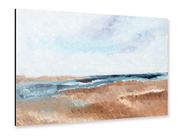 Alu-Dibond "Coastal Landscape view" 30x20 cm artboxONE