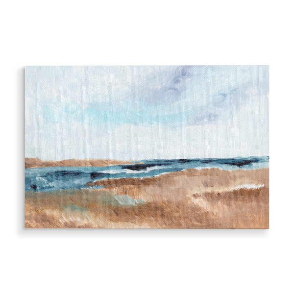 Holzbild "Coastal Landscape view" artboxONE - Natur,Reise,Abstrakt