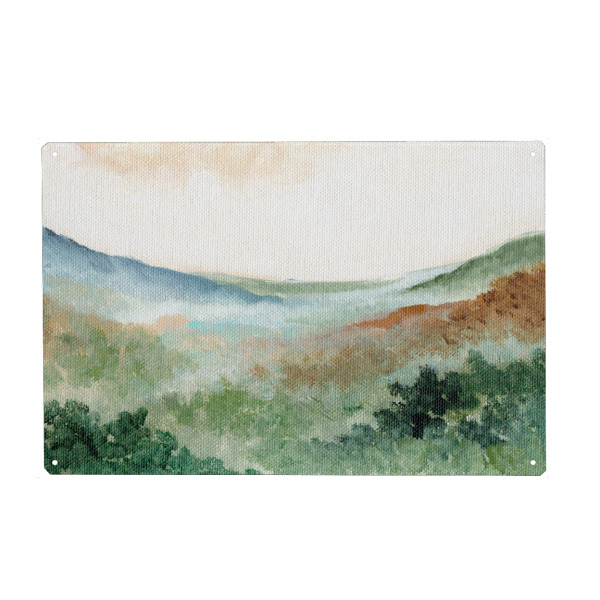 Holzbild "Dreamy Green Scape" artboxONE - Natur,Reise,Abstrakt