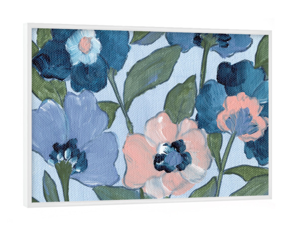 Poster mit weißem Rahmen "Floral Family" artboxONE - Floral,Für Mama