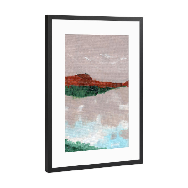 Poster mit Rahmen Schwarz (Metallic) "Standing Tall" artboxONE - Natur,Reise,Abstrakt