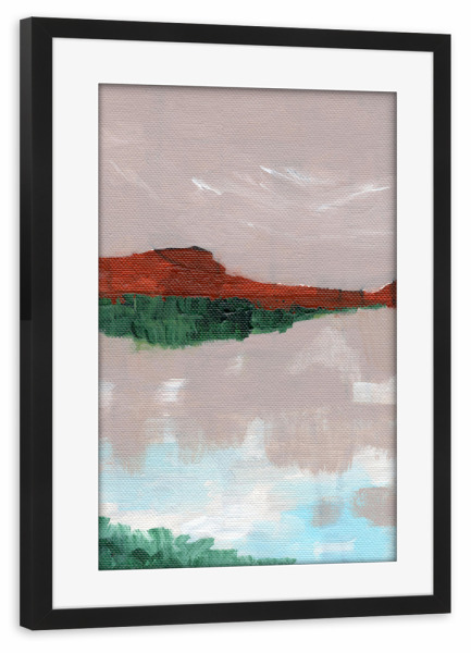 Poster mit Rahmen schwarz "Standing Tall" artboxONE - Natur,Reise,Abstrakt