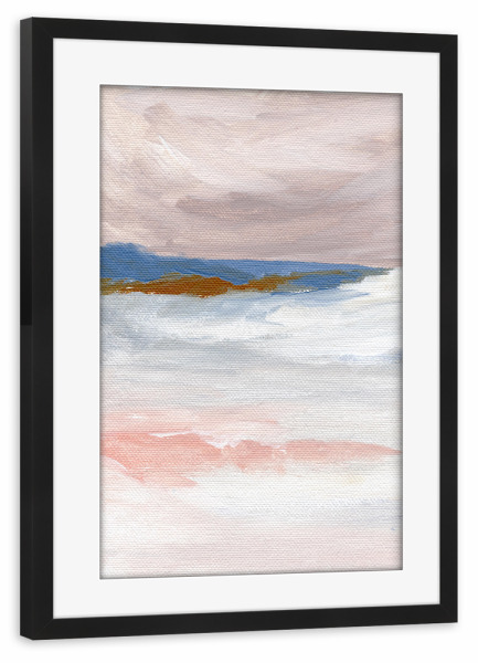 Poster mit Rahmen schwarz "Tenderness ll" artboxONE - Natur,Abstrakt