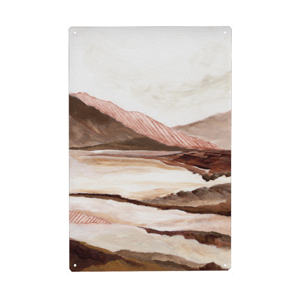 Holzbild "Whispers of the Hills Art" artboxONE - Natur,Abstrakt,Reise / Afrika