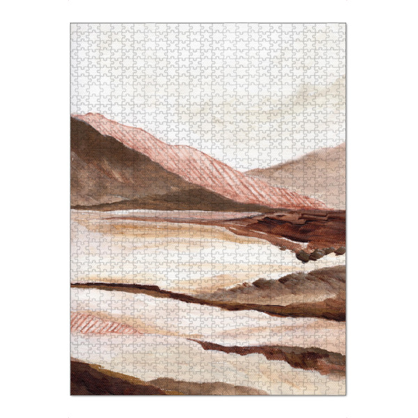 Puzzle Ravensburger "Whispers of the Hills Art" artboxONE - Natur,Abstrakt,Reise / Afrika
