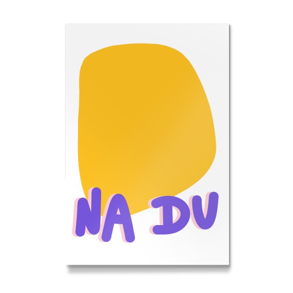 Galerie-Print "Na du" 30x20 cm artboxONE