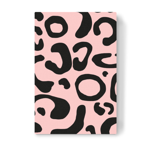 Leinwandbild "Leopard Rosa" artboxONE - Tiere,Abstrakt,Für Mama