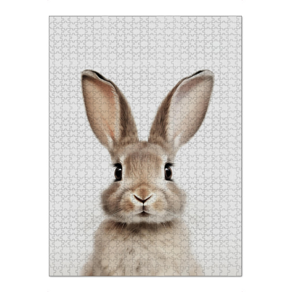 Puzzle Ravensburger "Charly Niedlicher Hase" artboxONE - Natur,Für Kinder,Tiere