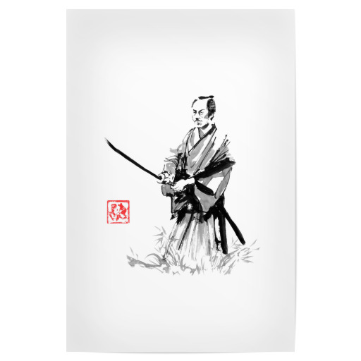 Samurai im Feld